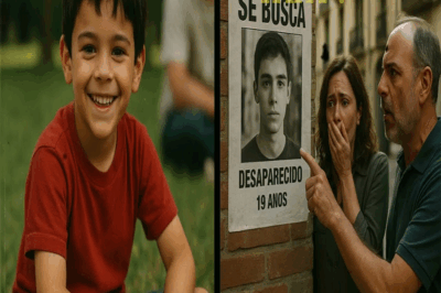 El niño se esfumó sin dejar rastro — años después, sus padres lo vieron en un cartel de “SE BUSCA”