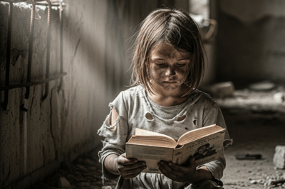 En un barrio desfavorecido de Estados Unidos, Liz, una niña de apenas siete años, enfrentaba una realidad que pocos podían comprender.
