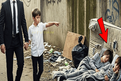 “¡PAPÁ, ESOS NIÑOS EN LA BASURA SON IGUALES A MÍ!” NIÑO IMPACTA A MILLONARIO…