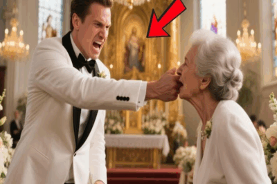 EN SU PROPIA BODA, EL NOVIO LEVANTÓ LA MANO CONTRA SU MADRE… LO QUE SIGUIÓ IMPACTÓ A TODOS