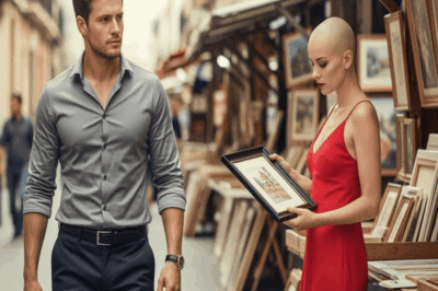 Chica Pobre Vende Cuadros Para Pagar La Quimio — Hasta Que Un Papá Soltero Hace Lo Impensable…