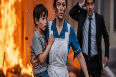 Niñera Corrió Al Fuego Para Salvar Al Hijo Del Millonario — Lo Que Vino Después Sorprendió A Todos…