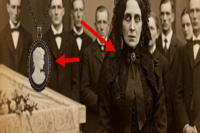 1889 Funeral Photo Looks Peaceful— Until You Zoom In on the Widow’s Necklace