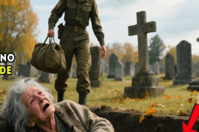 SOLDADO VOLVIÓ Y VIO A SU MADRE ENTERRADA EN UNA TUMBA VACÍA — SU REACCIÓN DEJÓ A TODOS SIN PALABRAS