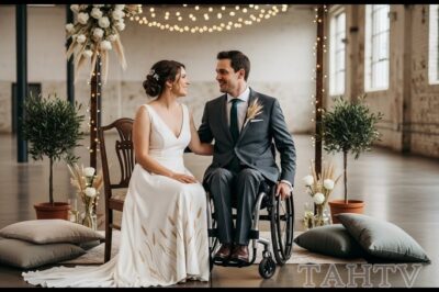 Mujer sencilla se casó con viudo tetrapléjico… la noche de bodas dio un giro INCREÍBLE