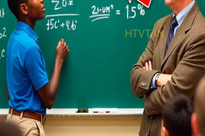Profesor Le Dijo al Estudiante Negro: “Resuelve Esta ECUACIÓN y Mi Salario Será Tuyo” – Lo Que Pasó…