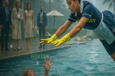 ¡EL HIJO DEL MILLONARIO SE AHOGABA… SOLO LA FAXINEIRA POBRE SE ATREVIÓ A SALVARLO!