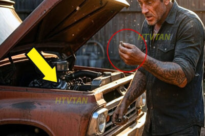 MECÁNICO FUE HUMILLADO POR COMPRAR UNA CHATARRA…HASTA DESCUBRIR UN SECRETO ESCONDIDO EN EL MOTOR…