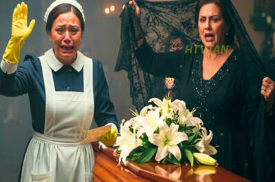 5 MINUTOS ANTES DE TERMINAR EL FUNERAL… LA EMPLEADA REVELÓ UN SECRETO QUE CAMBIÓ TODO…