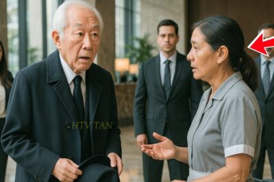 En la recepción, nadie entendía al millonario japonés… hasta que la limpiadora le habló en japonés