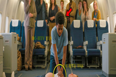 Black Teen Saves Millionaire’s Pregnant Wife Mid Flight, His Request Made the Millionaire Cry…