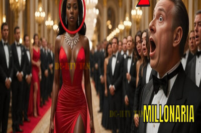 Millonario invitó en broma a la LIMPIADORA NEGRA… pero ella llegó como una DIVA y sorprendió a todos…