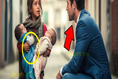 “¿TE QUEDAS CON UNO?”—SUSURRA LA NIÑA ENTRE LÁGRIMAS. MILLONARIO SE QUEDA HELADO AL VER A UNA NIÑA…