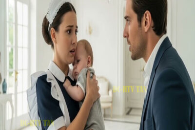 El millonario confió su bebé a la niñera… y al regresar, presenció una escena inesperada!