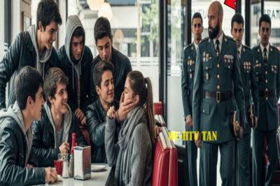 5 Matones Atacan A Una Chica Discapacitada En La Cafetería — Hasta Que Llega Su Padre…