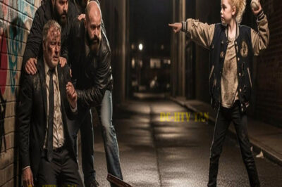 Tres Hombres Atacan a un MILLONARIO en un Callejón — Niña Pobre Lo Salva Con Su HABILIDAD…