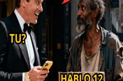YO HABLO 12 IDIOMAS” – DIJO EL MENDIGO… EL MILLONARIO SE RÍE, PERO QUEDA EN SHOCK