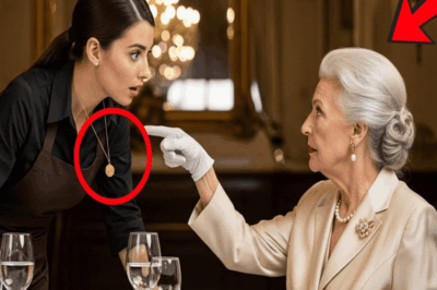 Abuela millonaria vio el collar de una sirvienta… y rompió a llorar al descubrir la verdad