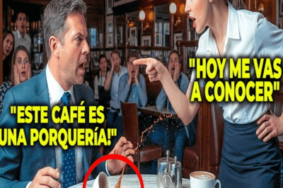 Todos le temían al millonario… hasta que la nueva mesera lo dejó en ridículo
