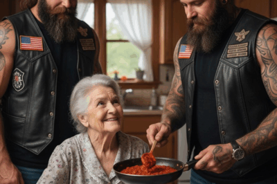 Los motociclistas a los que llamé a la policía durante 30 años llegaron a mi puerta cuando me estaba muriendo sola