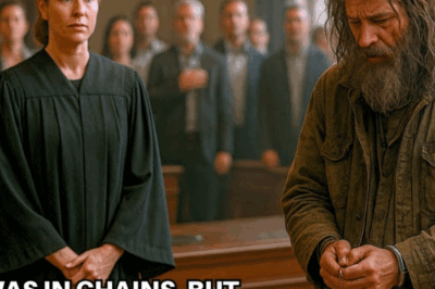 Un veterano sin hogar estaba siendo juzgado, entonces el juez escuchó su nombre y toda la sala del tribunal se puso de pie.