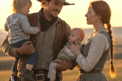 El vaquero que cargaba dos bebés y un corazón roto—hasta que ella susurró ‘No estás solo’