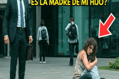 MILLONARIO VE A SU EX CON SU BEBÉ PIDIENDO MONEDAS FRENTE A SU EMPRESA