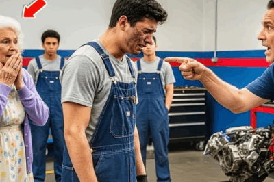 Un jefe despidió a un mecánico pobre por arreglarle el auto a una anciana gratis (días después)