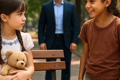 MILLONARIO VIUDO LLEVA A SU HIJA MUDA AL PARQUE… HASTA QUE UNA NIÑA DE LA CALLE HACE UN MILAGRO