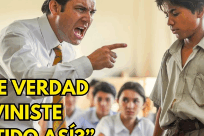 Profesor HUMILLA a un niño por su ropa… sin saber quién era en realidad