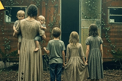 La Viuda Se Mudó Al Remolque Abandonado En El Bosque — Hasta Que Oyó Algo Bajo La Tierra