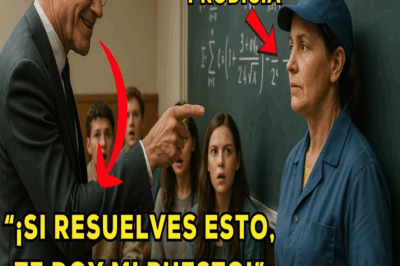 Profesor HUMILLA a la Señora de Limpieza… SIN saber que era una GENIO de las MATEMÁTICAS