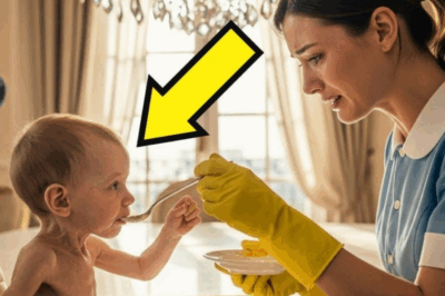 EL BEBÉ DEL MILLONARIO NO COMÍA HACE 2 SEMANAS, HASTA QUE LA NUEVA EMPLEADA MAS POBRE LLEGÓ