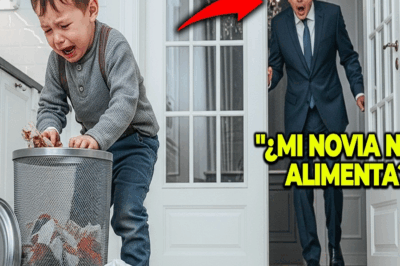 Millonario encuentra a su hijo buscando en la basura… y la razón lo deja en shock