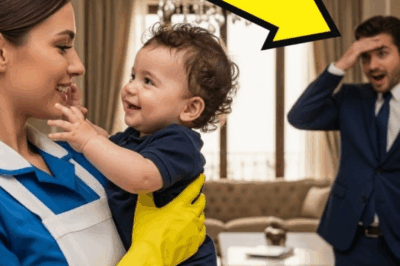 EL BEBÉ DEL MILLONARIO MORDIÓ A TODAS LAS NIÑERAS… PERO SONRIÓ A ESTA EMPLEADA