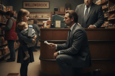 La niña abrazó a su hermano menor y rogó por leche; lo que hizo el empresario millonario cambió su vida para siempre.