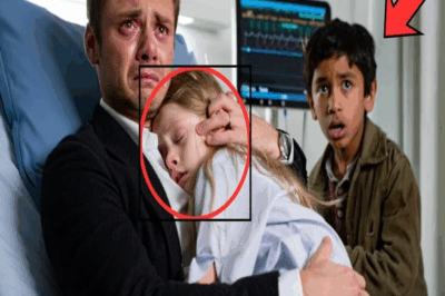 LA HIJA DEL MILLONARIO MURIÓ EN SUS BRAZOS, PERO EL HIJO DEL JARDINERO VIO ALGO EN EL MONITOR Y DETU