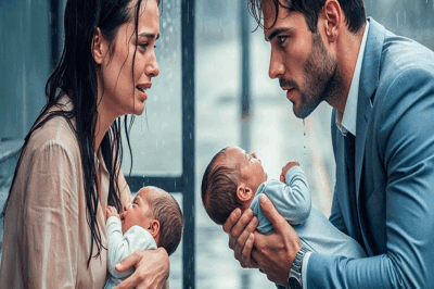 “NO PUEDO CUIDAR DE LOS DOS” — MUJER ABANDONADA LE OFRECE UNO DE LOS GEMELOS AL MILLONARIO… PERO …