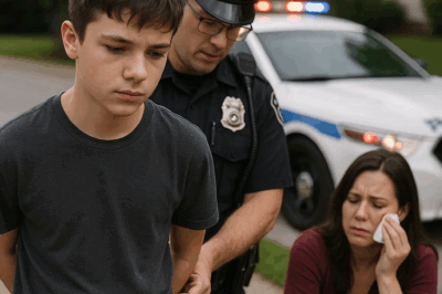 NIÑO DE 13 AÑOS ARRESTADO POR “AGREDIR” A MADRASTRA – CÁMARAS MUESTRAN QUE ELLA SE HIRIÓ SOLA