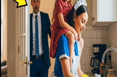 El millonario regresó a casa antes… y casi se desmaya al ver lo que hacía la empleada doméstica.