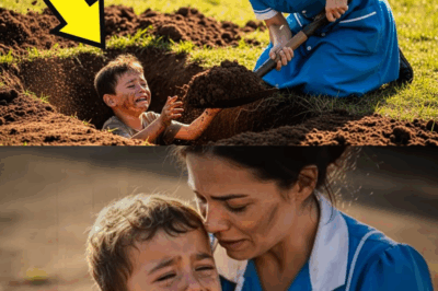 EL HIJO DEL MILLONARIO FUE ENTERRADO VIVO… HASTA QUE LA EMPLEADA…