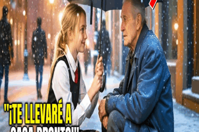 Todos ignoraron al anciano perdido… hasta que la hija de una sirvienta lo ayudó, y era millonario