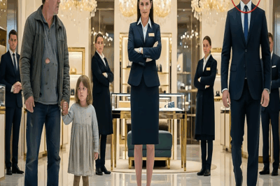 Un padre soltero pobre entró en una tienda de lujo. Todos rieron hasta que salió el dueño…