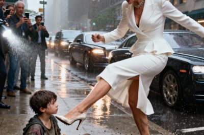 Una mujer poderosa empuja a un niño a un charco, pero la marca de nacimiento en su mano la deja atónita…