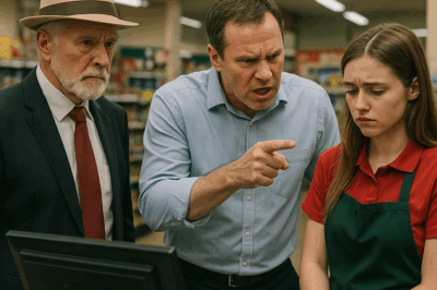 Millonario disfrazado visita su tienda y descubre al gerente humillando a la cajera