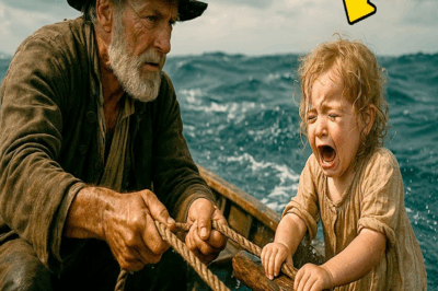 UNA NIÑA PERDIDA EN EL MAR FUE SALVADA POR UN PESCADOR ABANDONADO… PERO NO ERA QUIEN CREÍAN