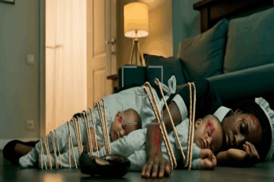 Un millonario instala cámaras para vigilar a sus hijos. Si ve a alguien a las 3 de la mañana, llama a la policía.