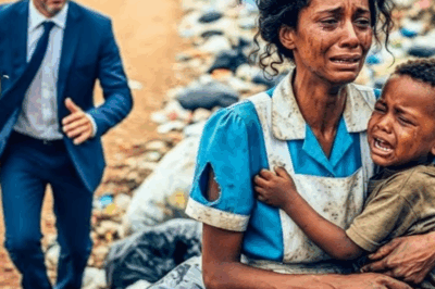 MILLONARIO HALLA A EMPLEADA EN LA BASURA CON SU HIJO Y LA RAZÓN LO DEJA EN SHOCK