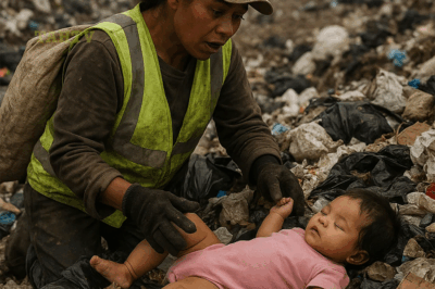 NIÑA FUE ARROJADA COMO RESTO EN UN BASURERO… PERO UNA RECOLECTORA DE BASURA LE CAMBIÓ EL DESTINO