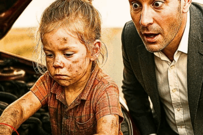 UNA NIÑA POBRE AYUDA A UN MILLONARIO A ARREGLAR SU AUTO… HASTA QUE VE EL ANILLO EN SU DEDO…